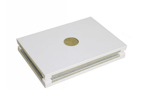 55mm厚單玻鎂巖棉板 55mm厚單玻鎂巖棉板